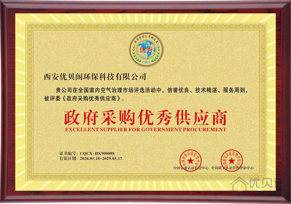 政府采购优秀供应商